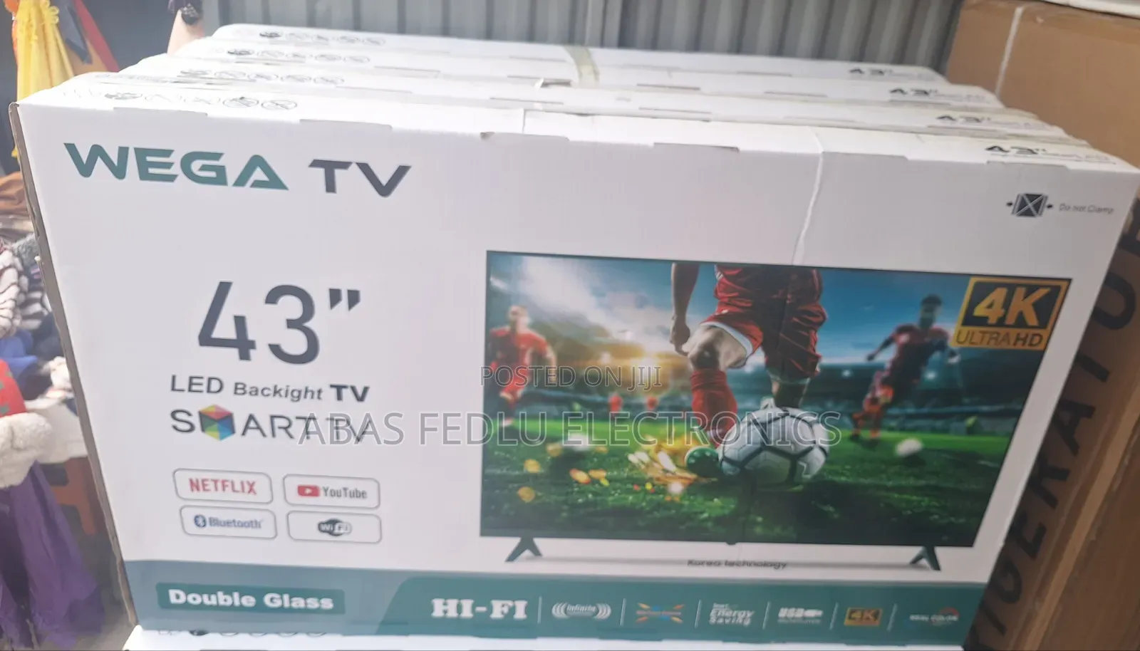 Wega Smart Tv 43 Inche Andiriod