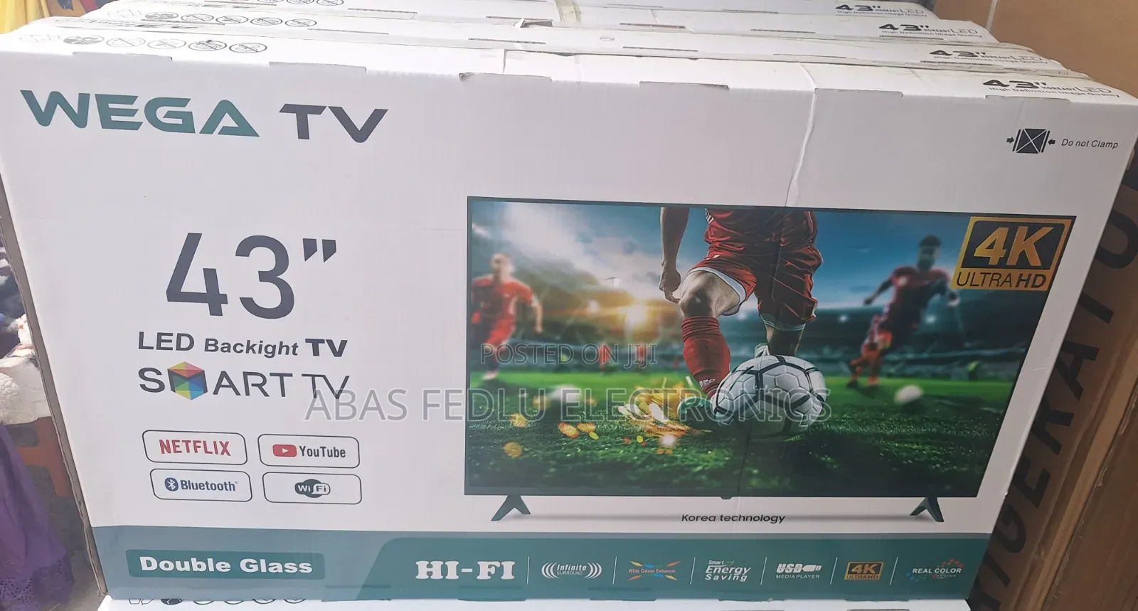 Wega Smart Tv 43 Inche Andiriod