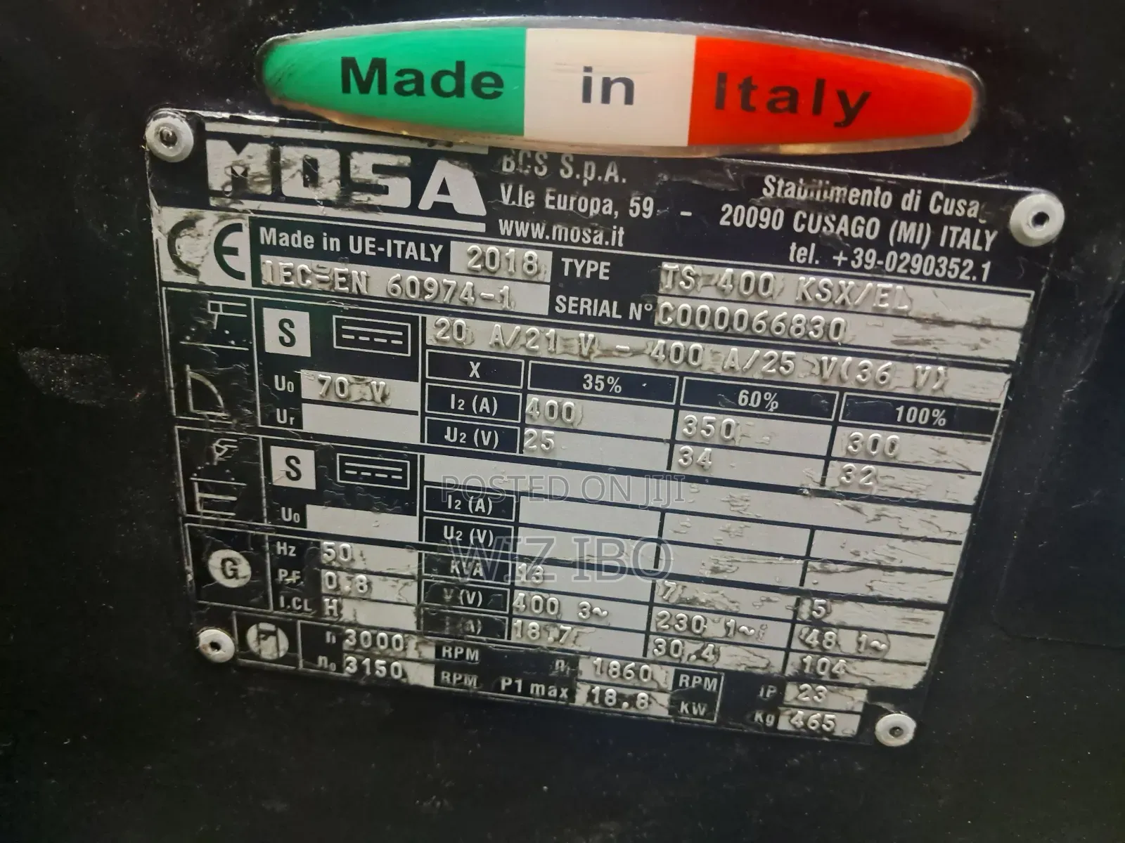 Welding Generater Mosa