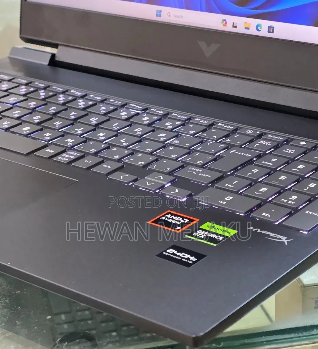 New Laptop HP Victus 15 16GB AMD Ryzen 7 SSD 1T