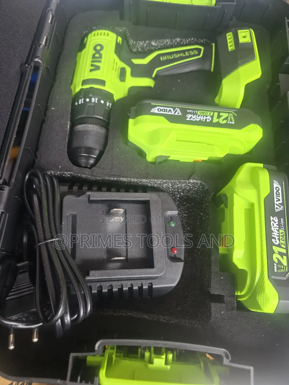 Vido 21v Brushless Cordless Drill