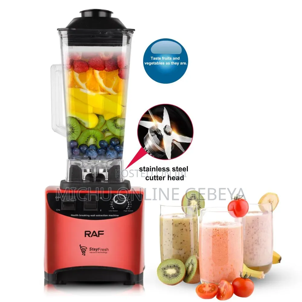Raf Heavy Deuty Ice Crusher,Soya Bean Smoothie Blender/Free Delivery