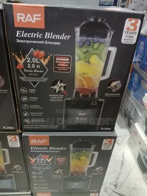 Raf Heavy Deuty Ice Crusher,Soya Bean Smoothie Blender/Free Delivery