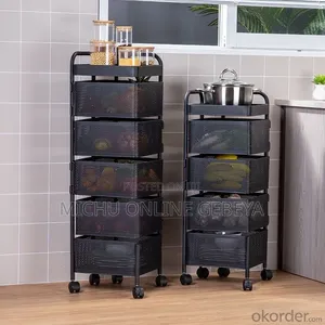 Moveable and Rotatable Kitchen Storage Rack /Free Delivery