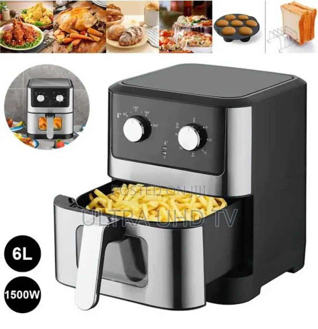 Air Fryer.5.5l 1700w This Model Utilizes Rapid Hot Air