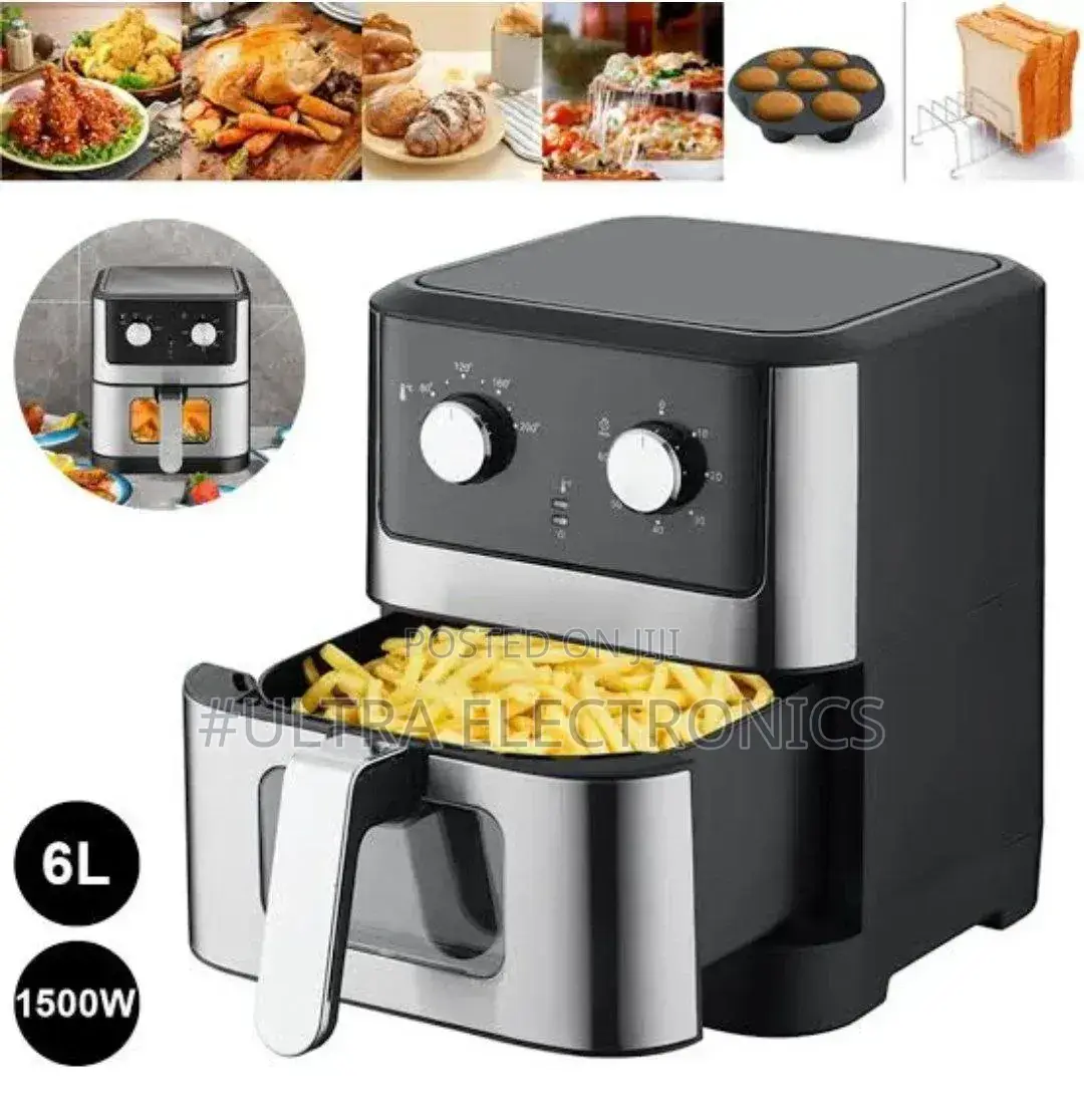 Air Fryer.5.5l 1700w This Model Utilizes Rapid Hot Air