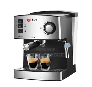 Lc Espresso and Cappuccino Coffee Maker With a 15-Bar Pressure Pump