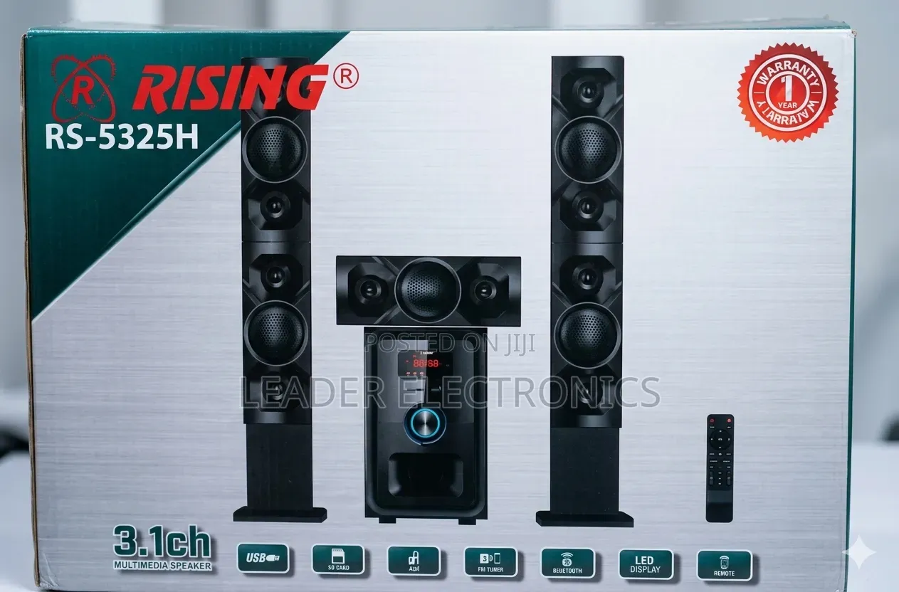 Rizing 3.1ch Multimedia Speaker System – Model 5325