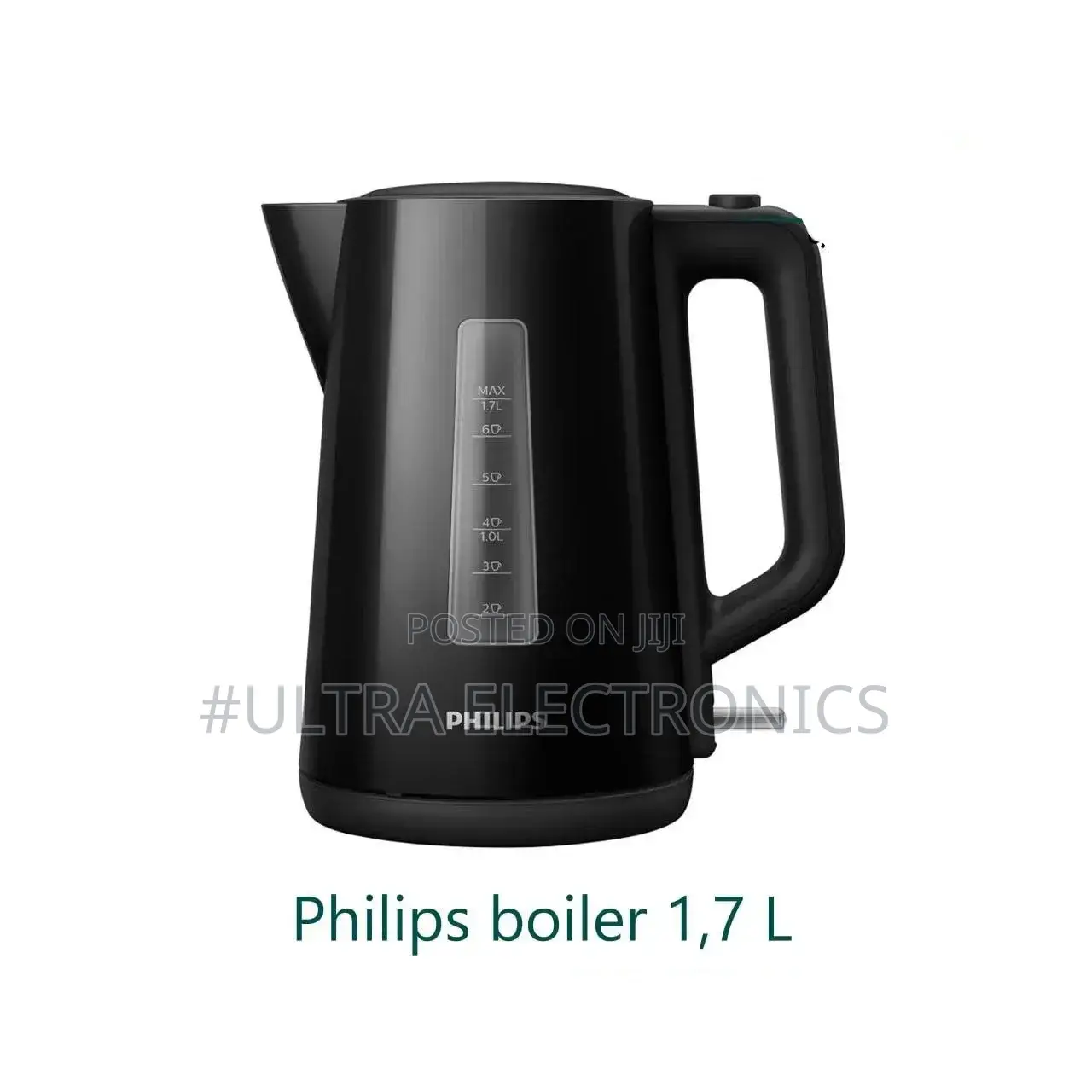 Kettle Philips 3000 Series Hd9318/20 Electric in Black.
