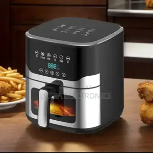 Air Fryer With a Transparent Viewing Window, Similar
