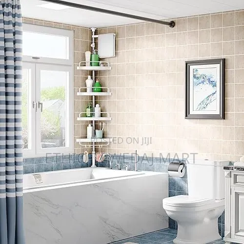 Shower Rack For Bathroom And Restroom Floor Standing Bath Rack Holder
