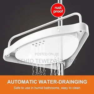 Shower Rack For Bathroom And Restroom Floor Standing Bath Rack Holder