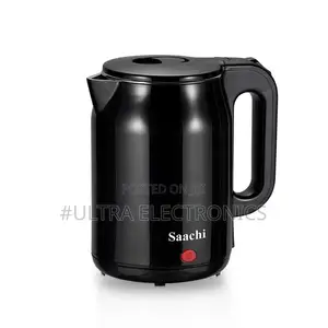 Saachi Electric Kettle With a Stainless Steel Interior and 360-Degree