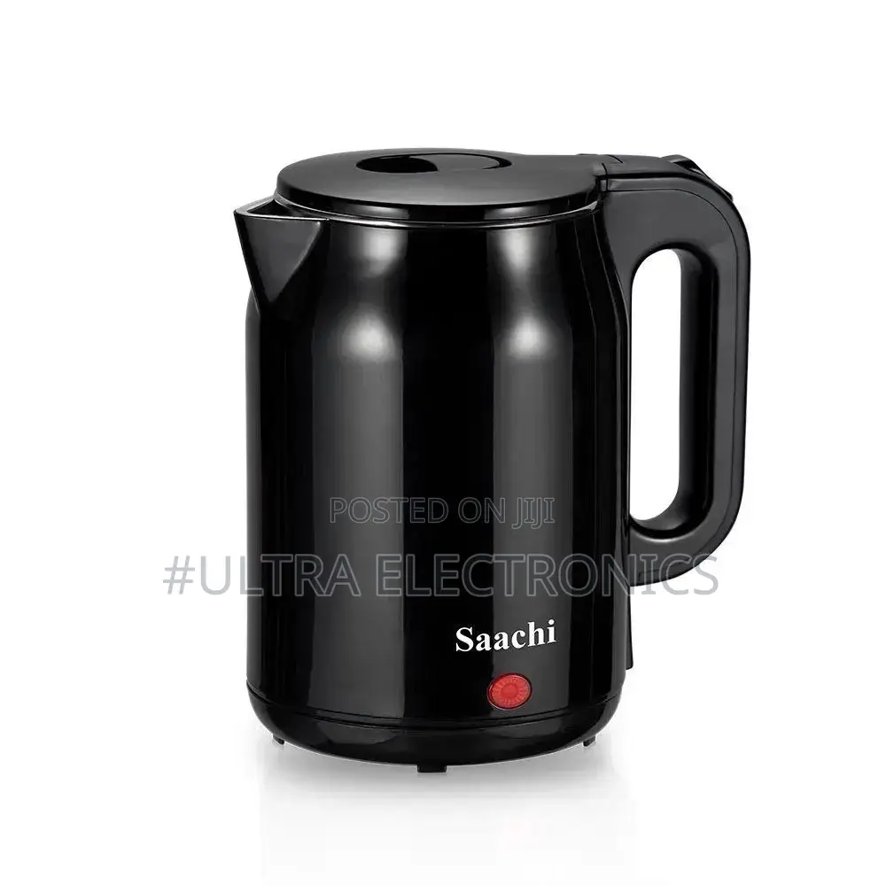 Saachi Electric Kettle With a Stainless Steel Interior and 360-Degree