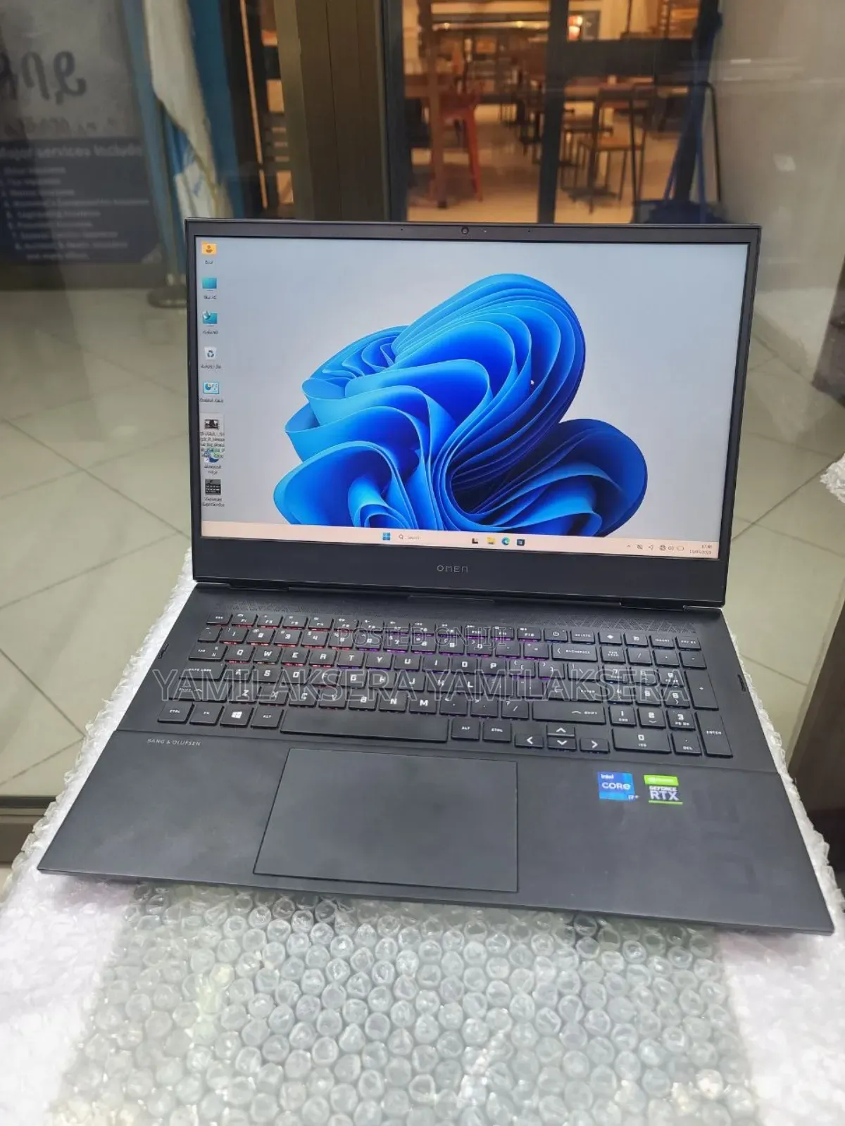 New Laptop HP Omen 16 16GB Intel Core i7 SSD 512GB