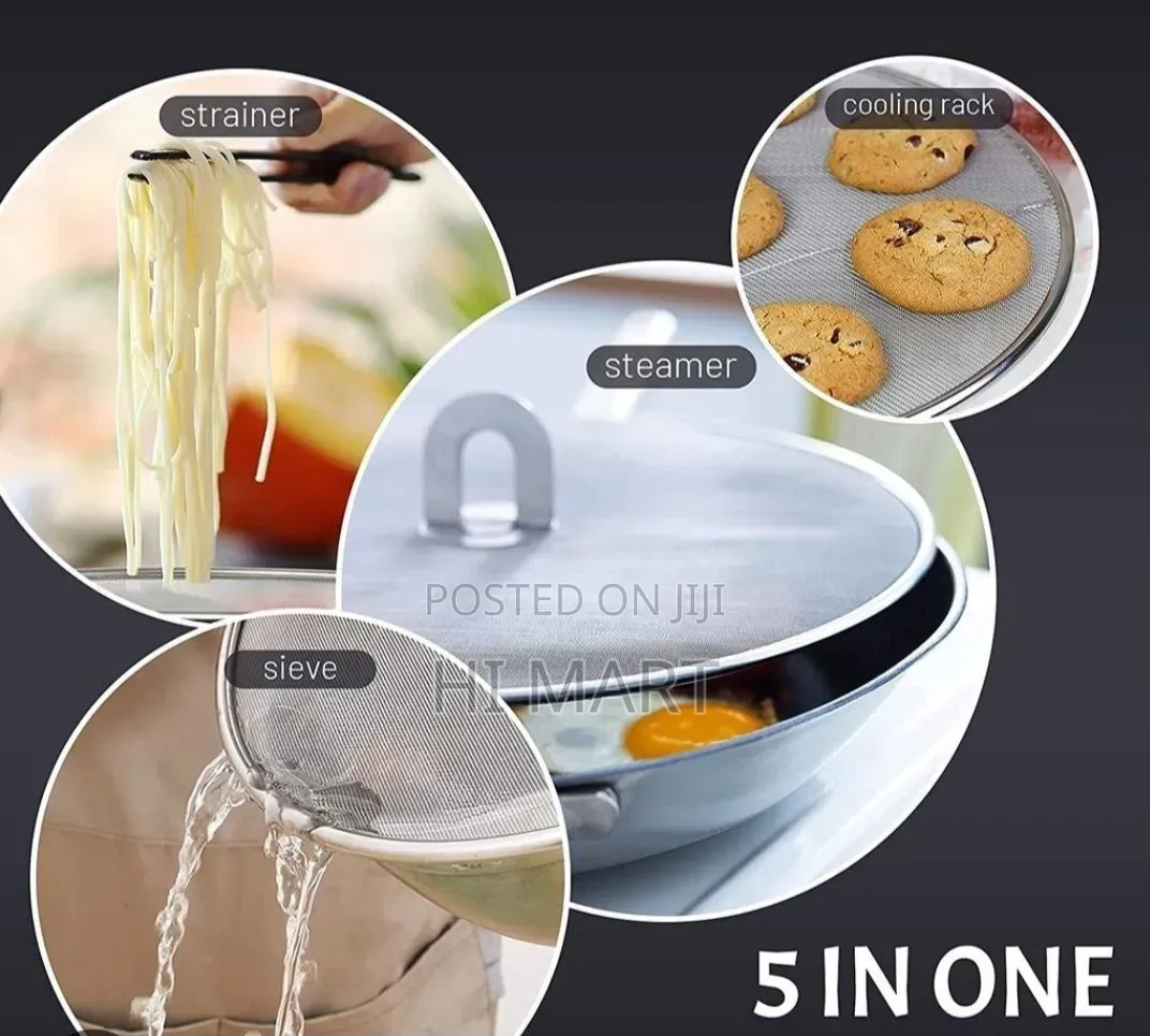 High Quality Anti Oil Splash Net Cover(የምግብ መሸፈኛ)