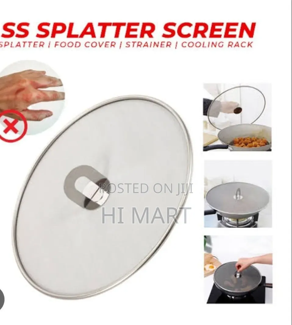 High Quality Anti Oil Splash Net Cover(የምግብ መሸፈኛ)