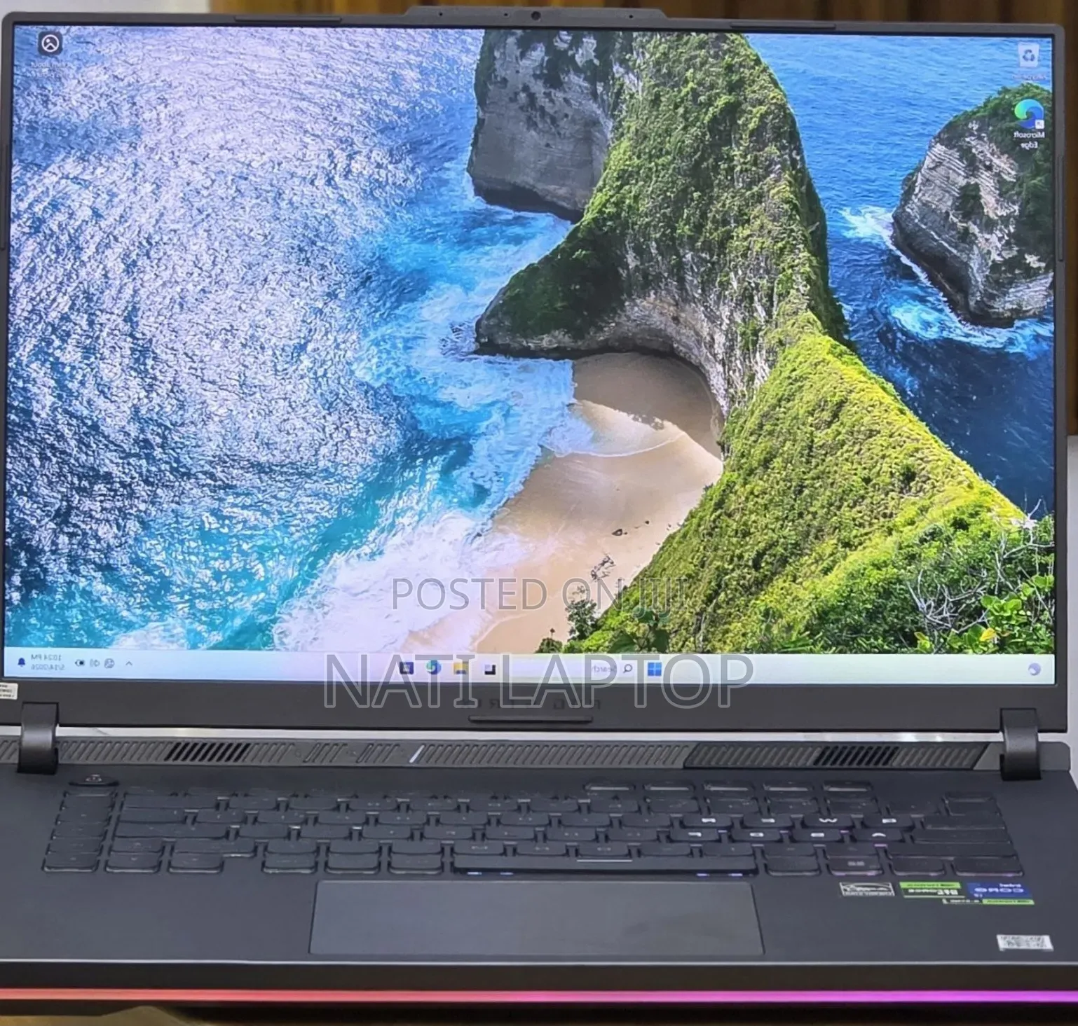 New Laptop Asus ROG Strix G15 16GB Intel Core i7 SSD 1T