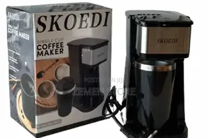 Skoedi Single Cup Coffee Maker - ስኮዲ የቡና ማሽን (Fast Compact)