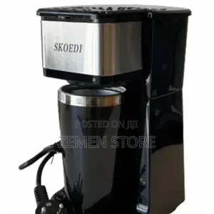 Skoedi Single Cup Coffee Maker - ስኮዲ የቡና ማሽን (Fast Compact)