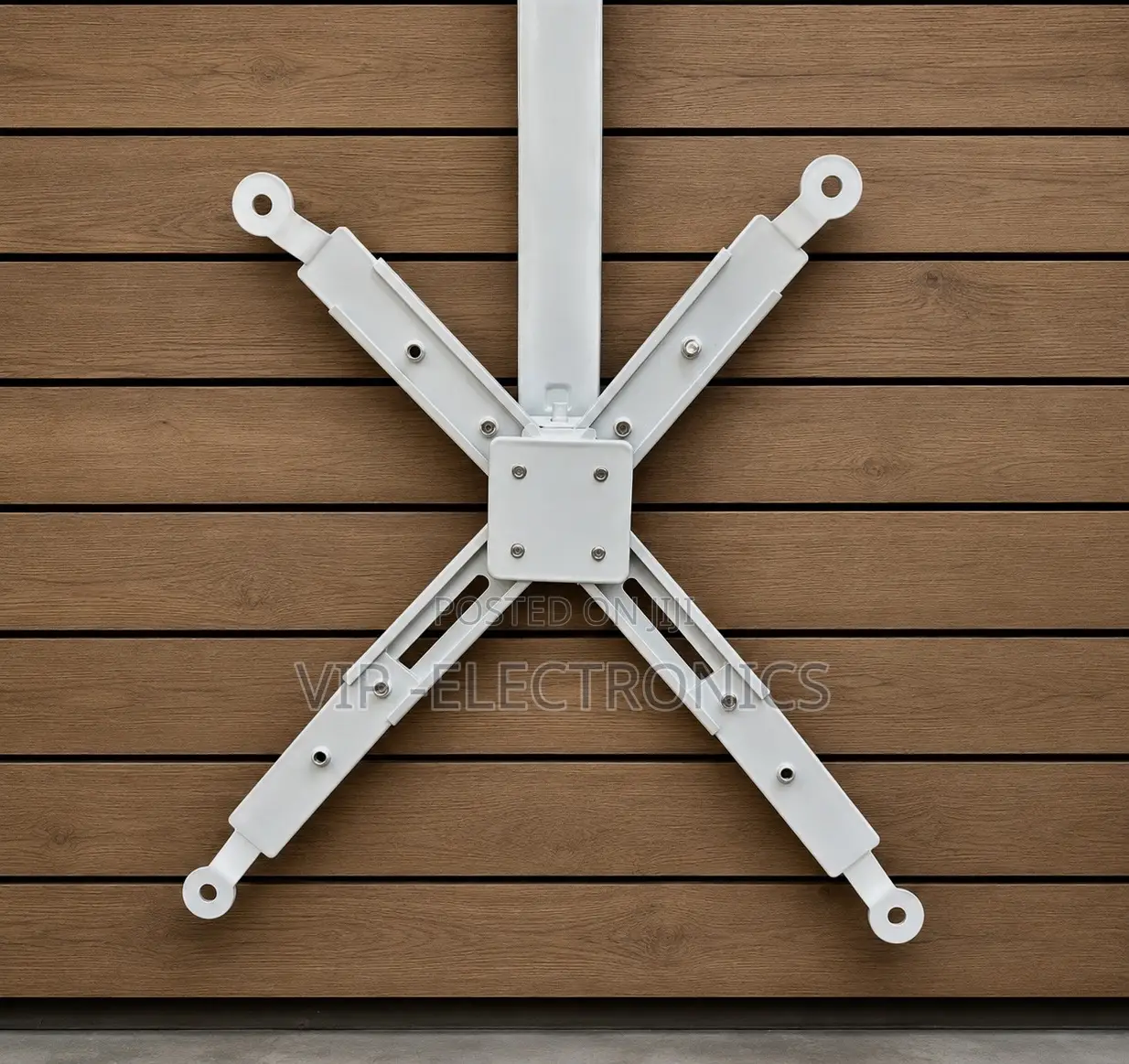 Universal Adjustable Ceiling Projector Mount (White) With Extendable