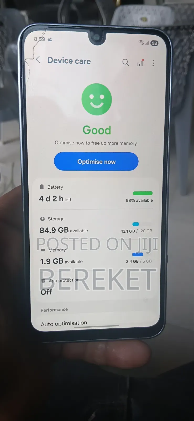 Samsung Galaxy M16 128 GB Black