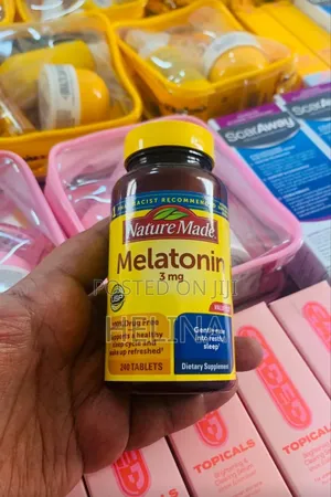 Nature Made Melatonin 3mg 240 Tablets Gently Ease in to Restful Sleep