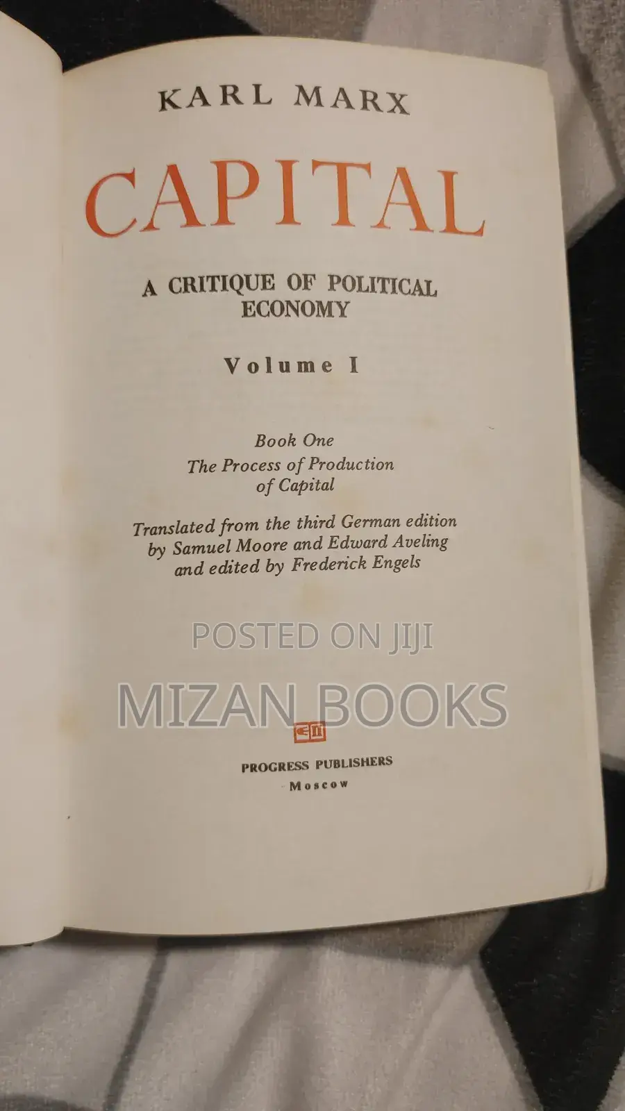 Karl Marx Capital Volume 1