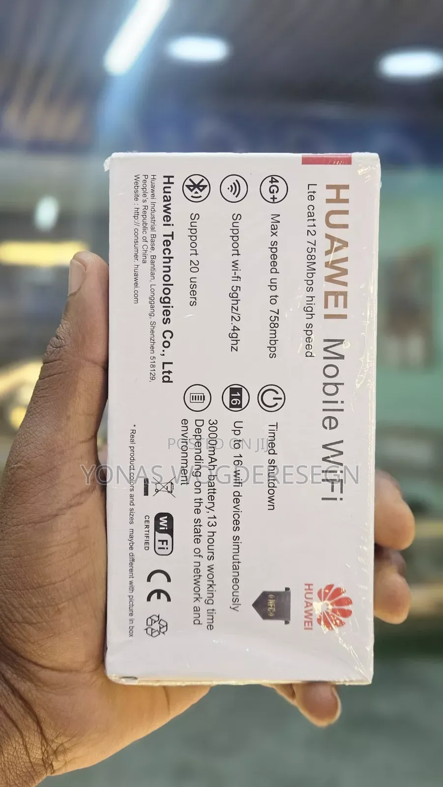 Huawei Mobile Wifi Elite 5 Lte Cat12 Portable Hotspot Router