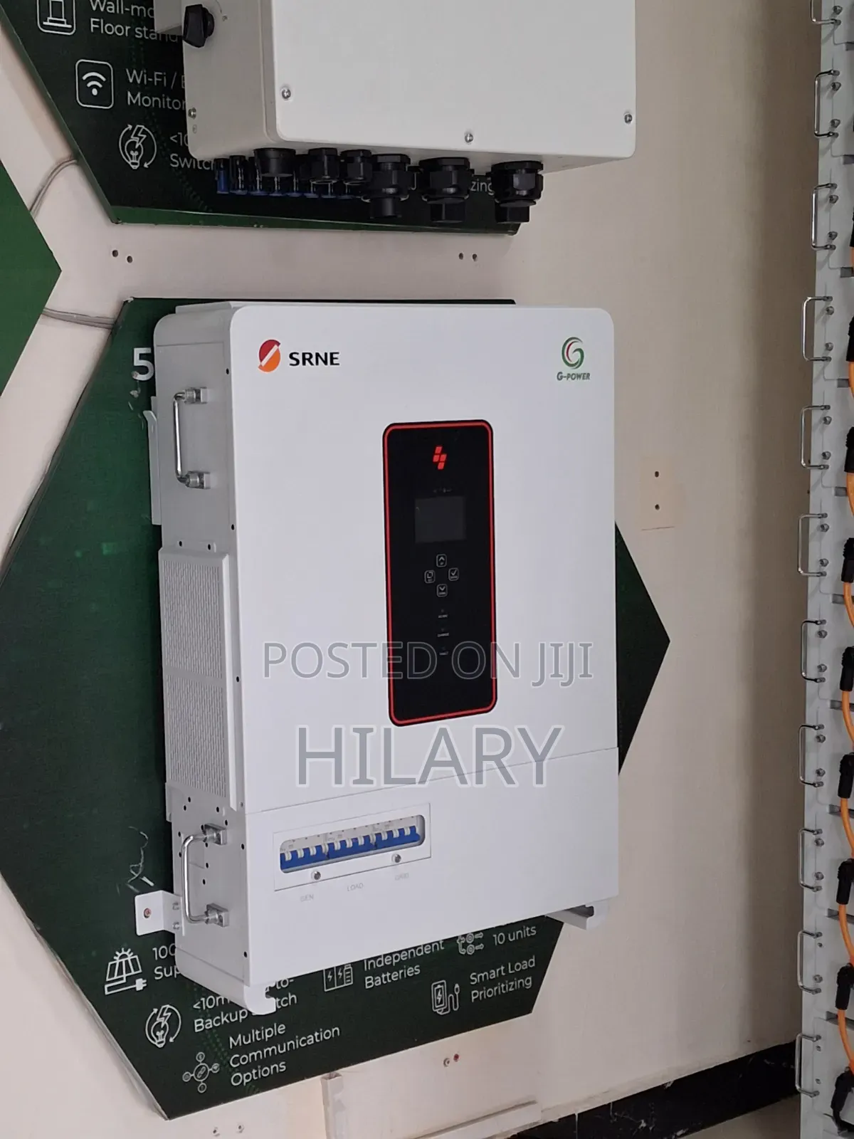 Solar Panel and Inverters, Lithium Ion Battery