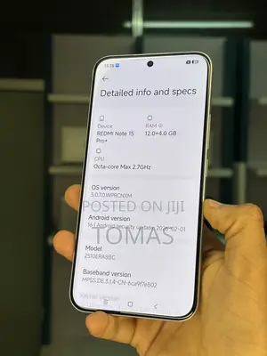 New Xiaomi Redmi Note 15 Pro+ 256 GB White