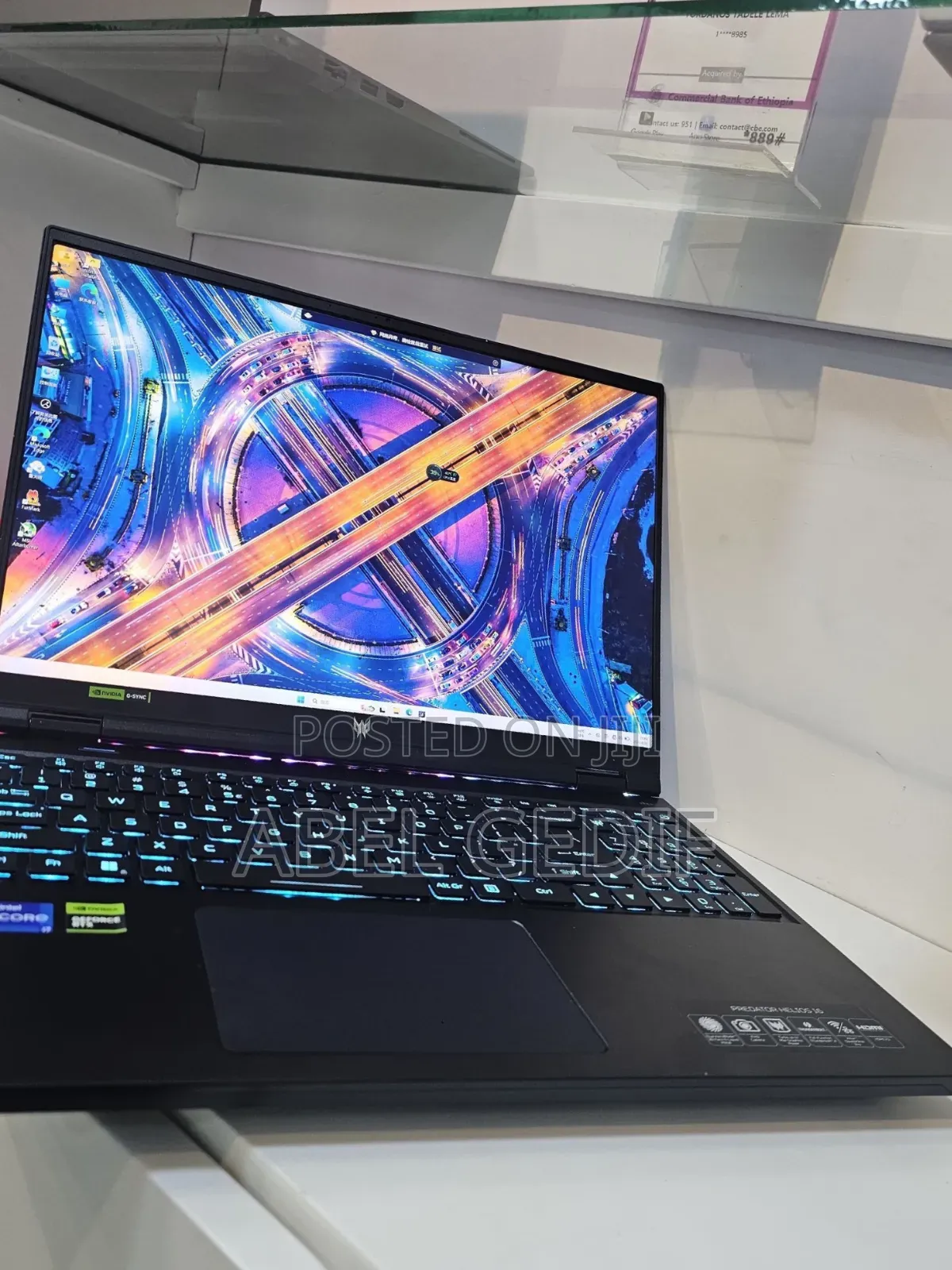New Laptop Acer Predator Helios Neo 16 16GB Intel Core i7 SSD 1T