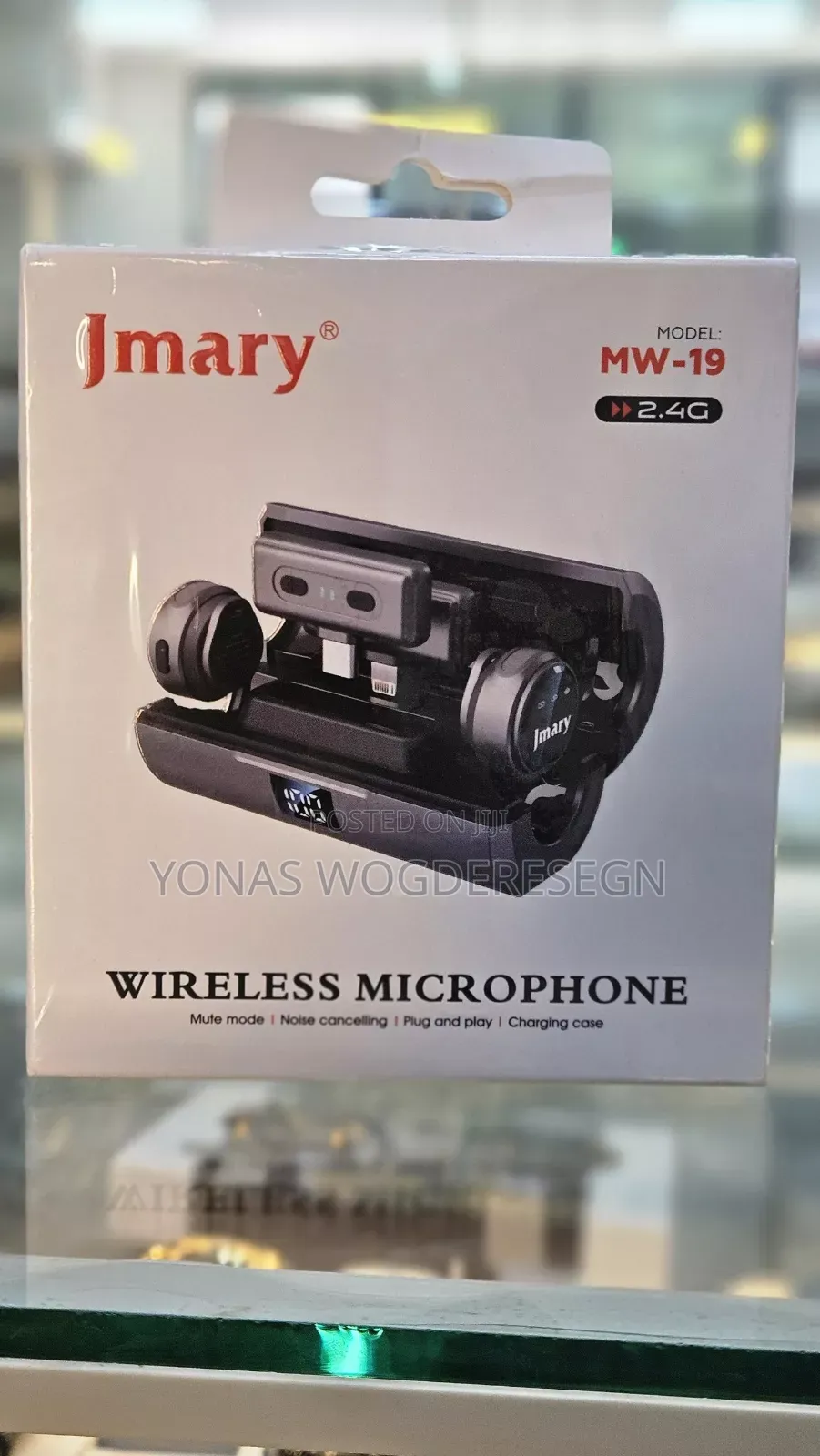 Jmary Mw-19 2.4g Wireless Microphone With Noise Cancellation