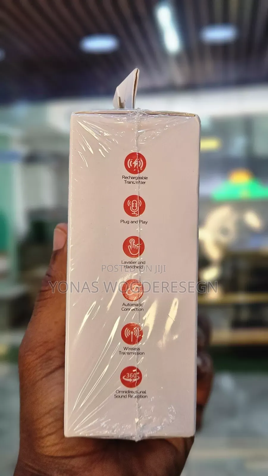 Jmary Mw-19 2.4g Wireless Microphone With Noise Cancellation