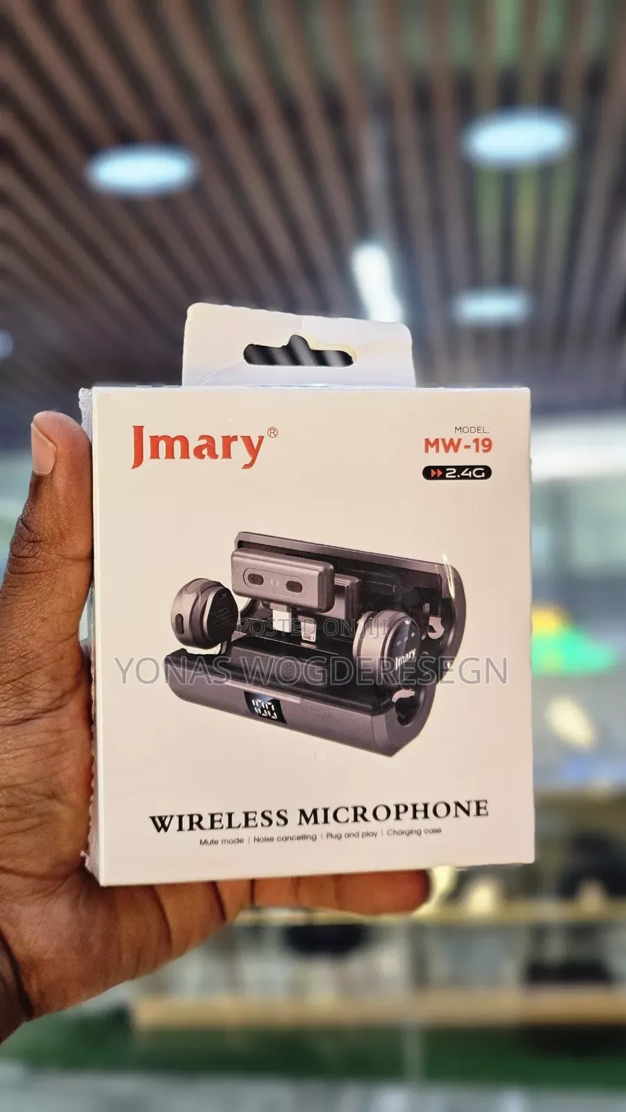Jmary Mw-19 2.4g Wireless Microphone With Noise Cancellation