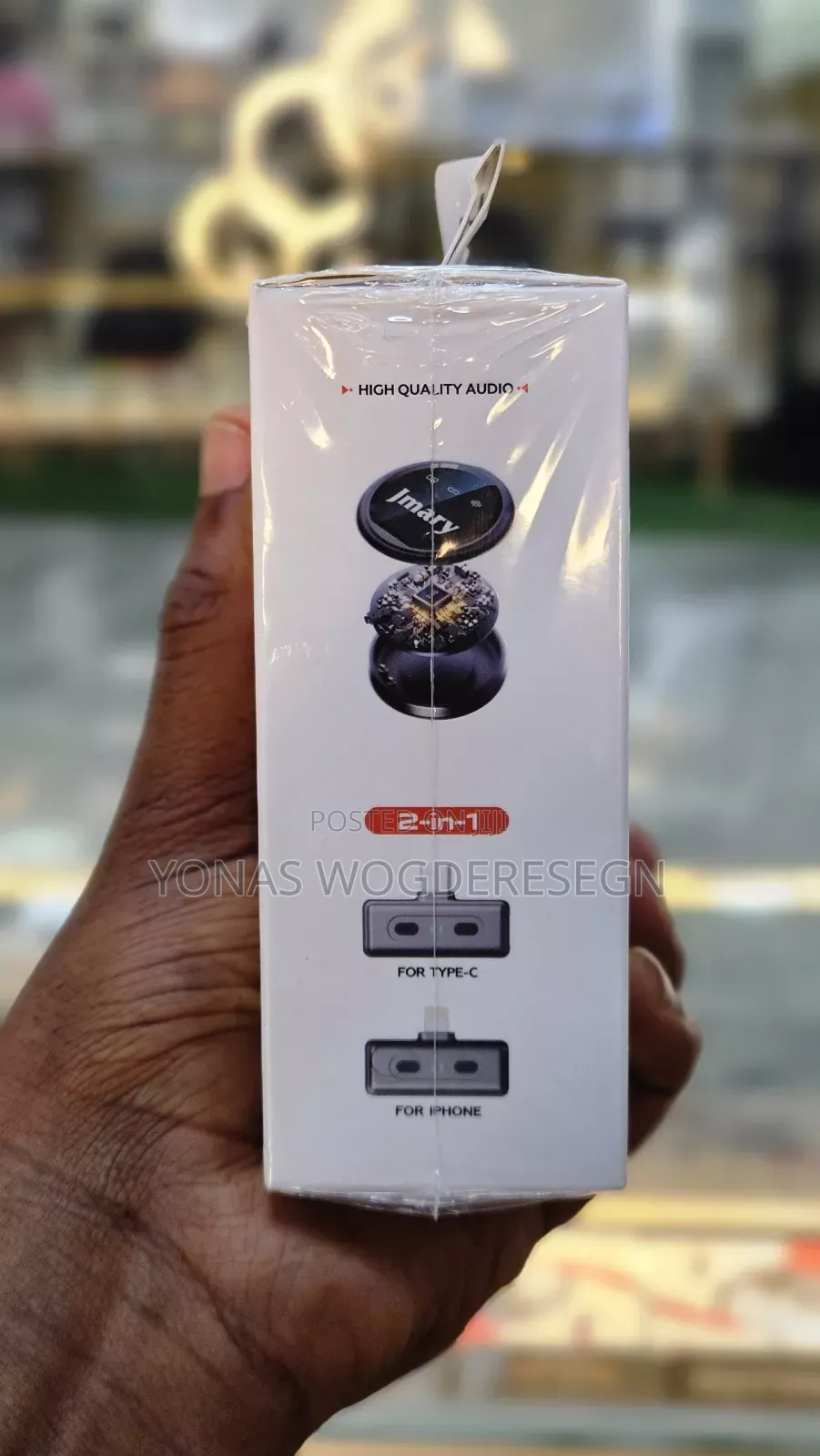 Jmary Mw-19 2.4g Wireless Microphone With Noise Cancellation