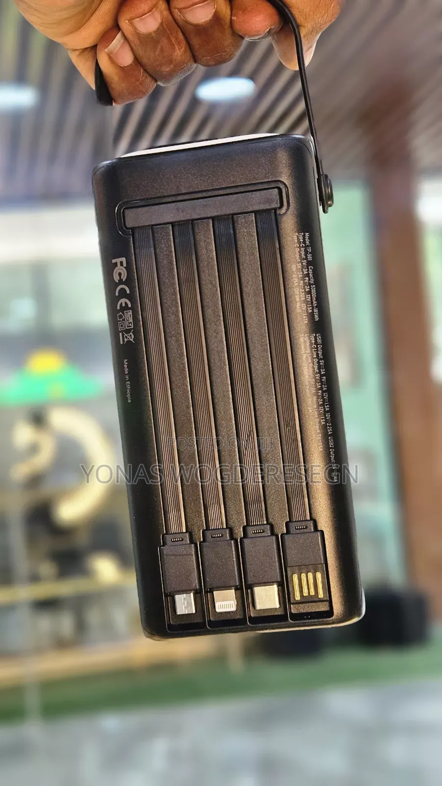 T-Max 50000mah Fast Charging Power Bank – High Capacity
