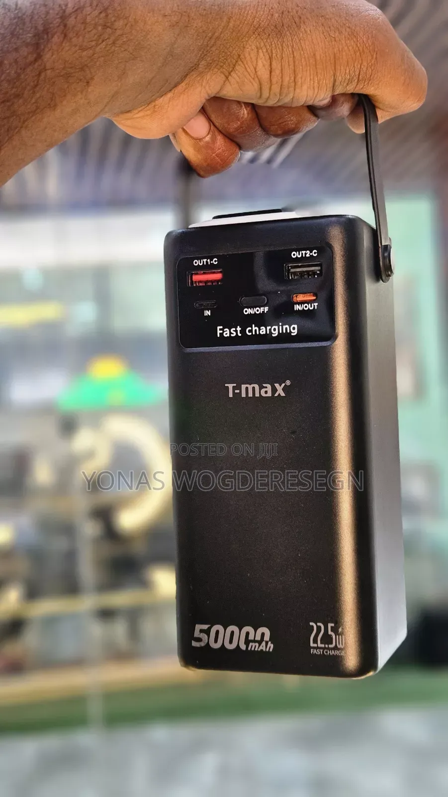 T-Max 50000mah Fast Charging Power Bank – High Capacity