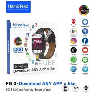 New Haino Teko Fg-3 5g Smartwatch 4gb Ram + 64gb Storage