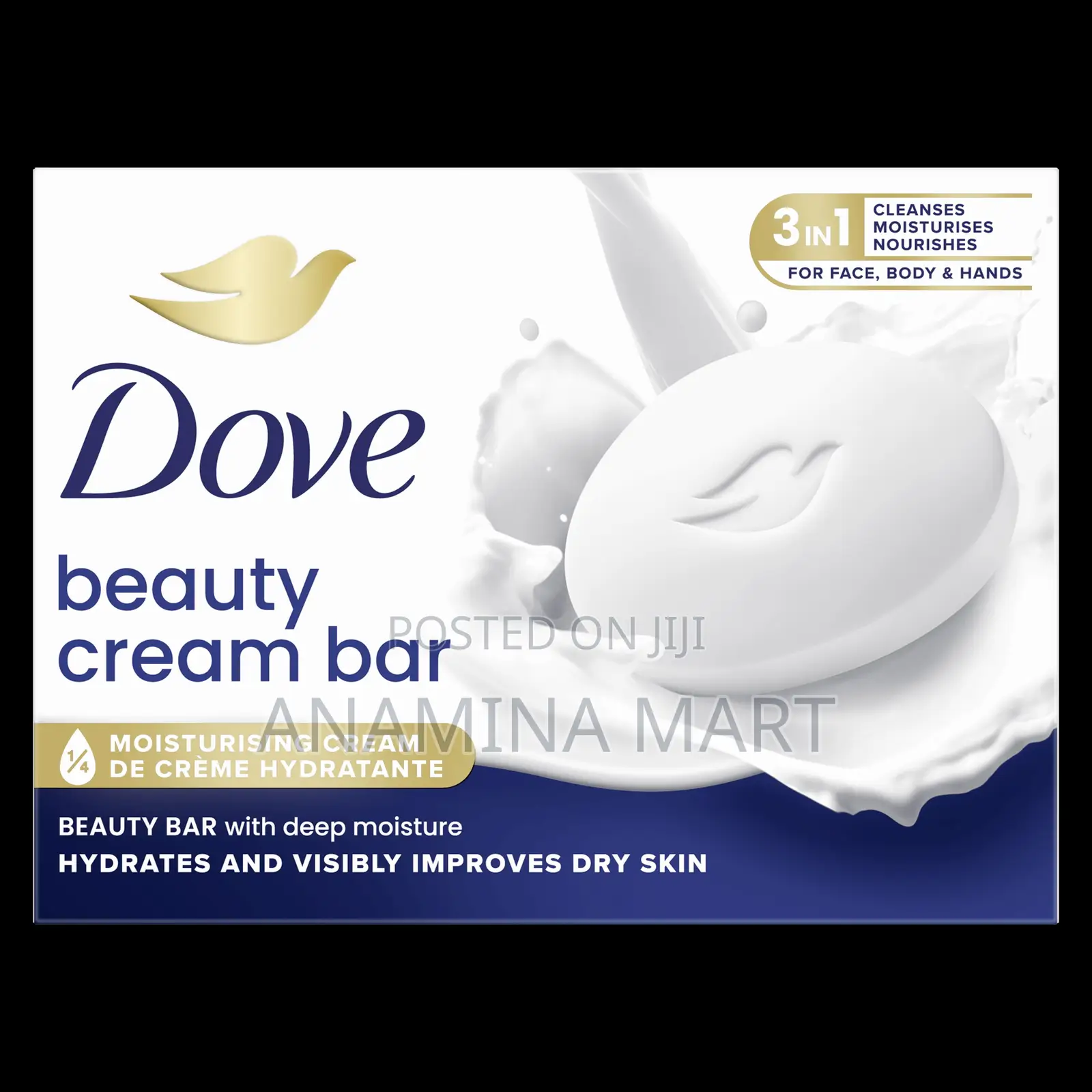 Dove Moisturizing Soap 3in 1