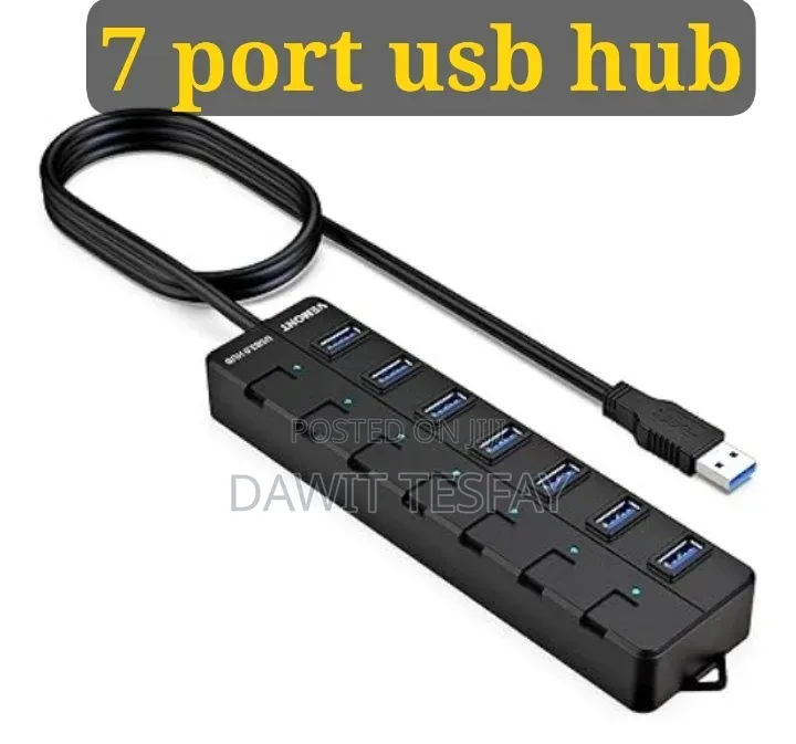 7 Port High Speed Usb Hub