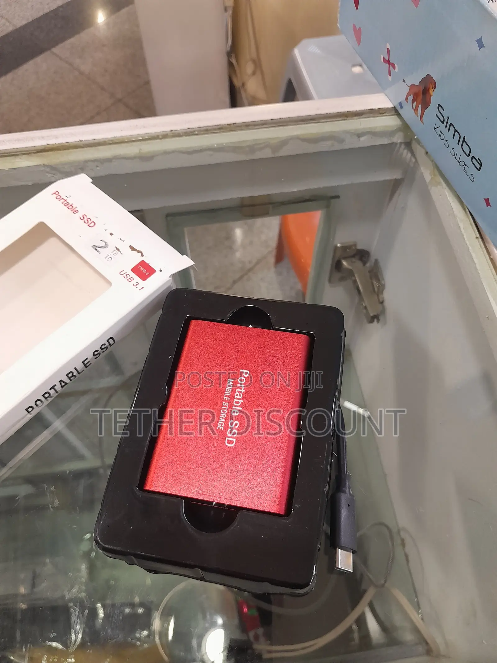 Portable SSD Hard Drive Enclosure Type-C