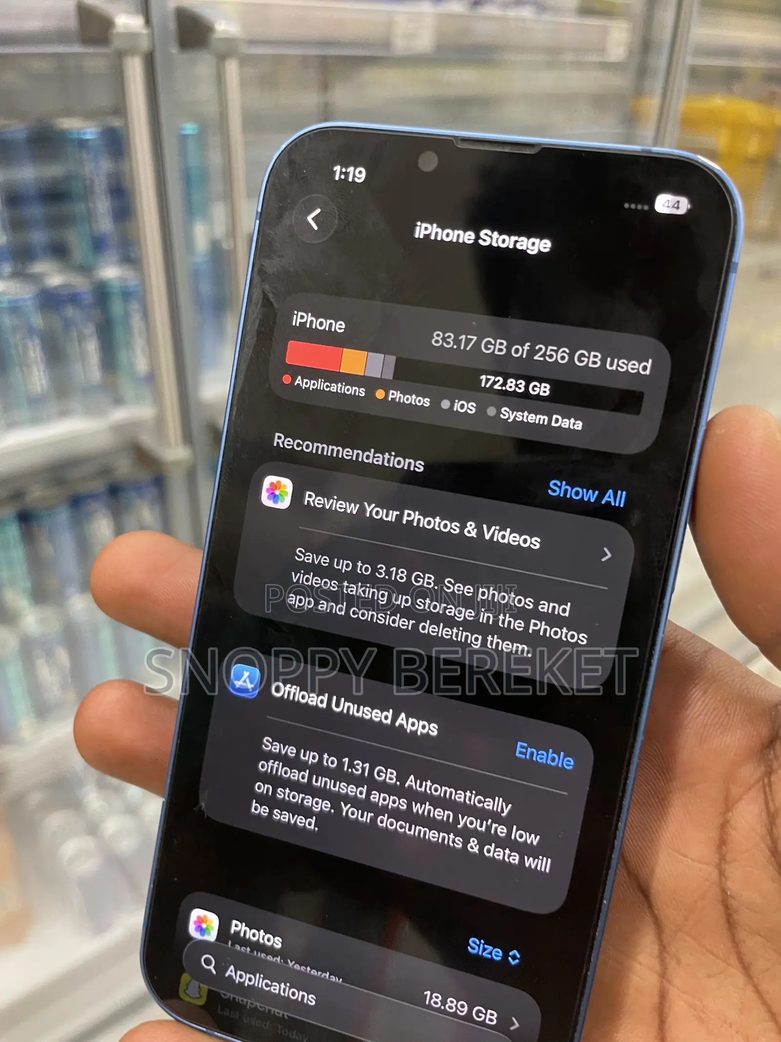 Apple iPhone 13 256 GB Blue