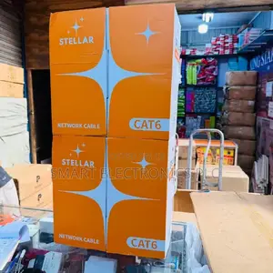 Stellar Cat6 Utp Network Cable Reel, Often Utilized for High-Speed