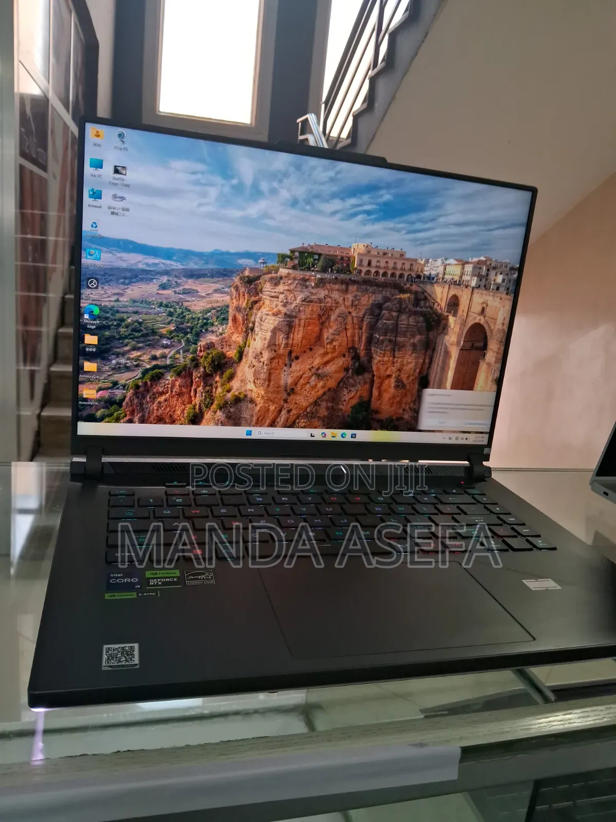 New Laptop Asus ROG Strix G16 G614 16GB Intel Core i9 SSD 1T
