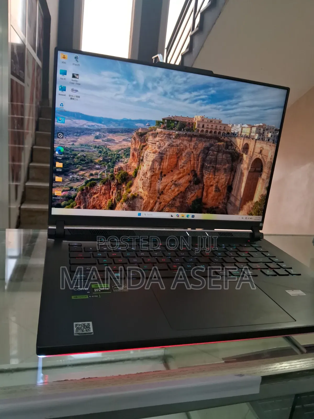 New Laptop Asus ROG Strix G16 G614 16GB Intel Core i9 SSD 1T