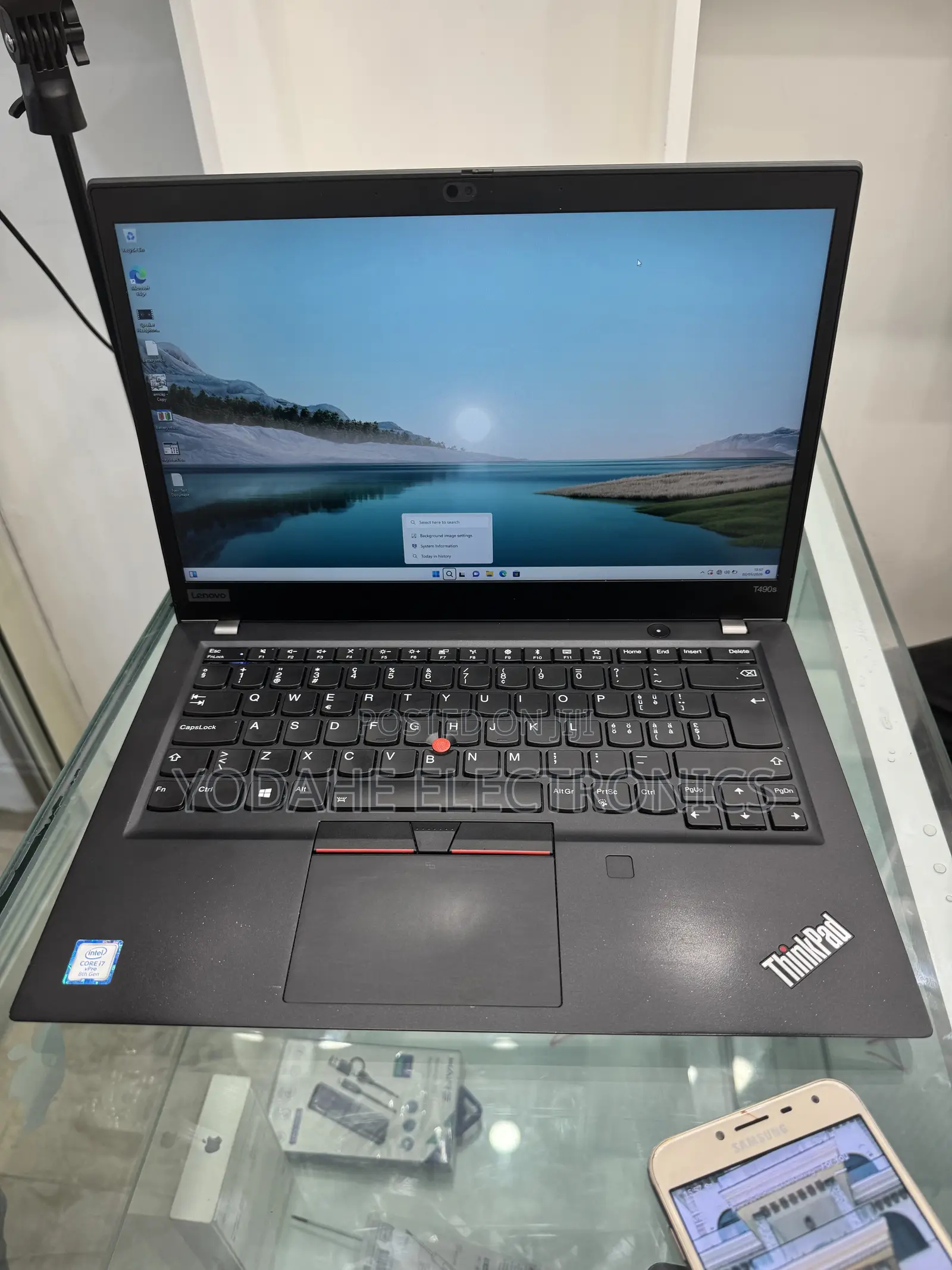 New Laptop Lenovo ThinkPad T490s 16GB Intel Core i7 SSD 512GB