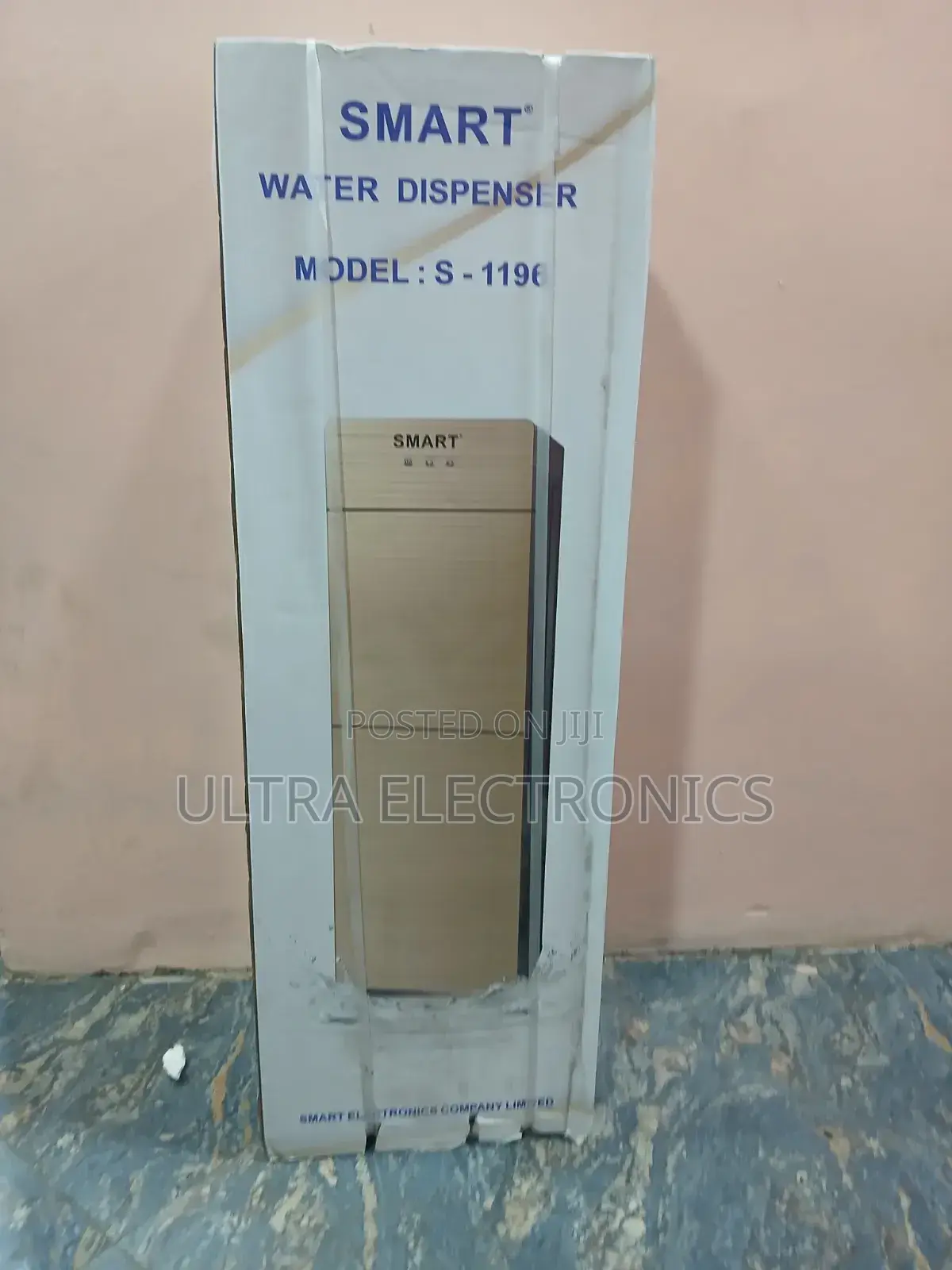 Smart Water Dispenser Model S-1196. Model Information: The Box