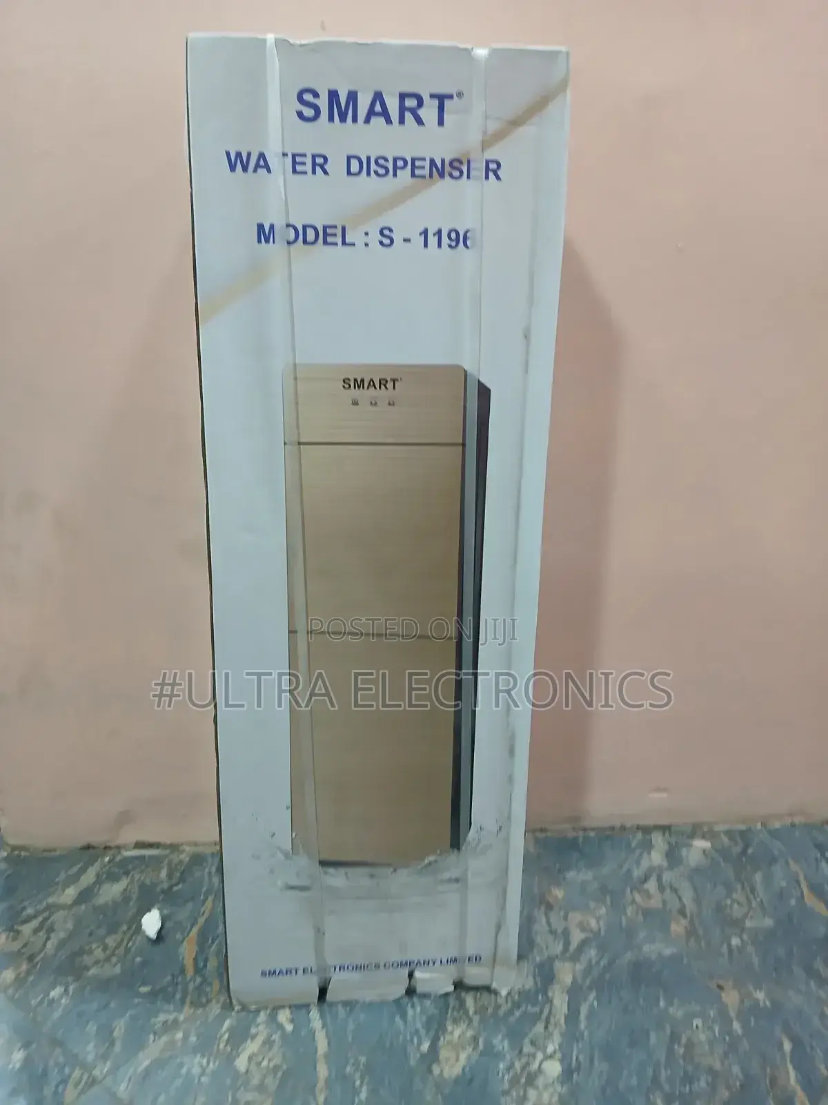 Smart Water Dispenser Model S-1196. Model Information: The Box