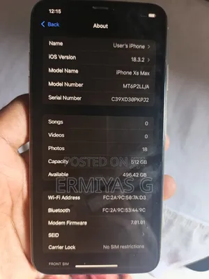 Apple iPhone XS Max 512 GB Gold
